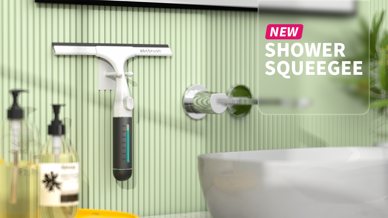 Silicone Shower Squeegee(1-pack)
