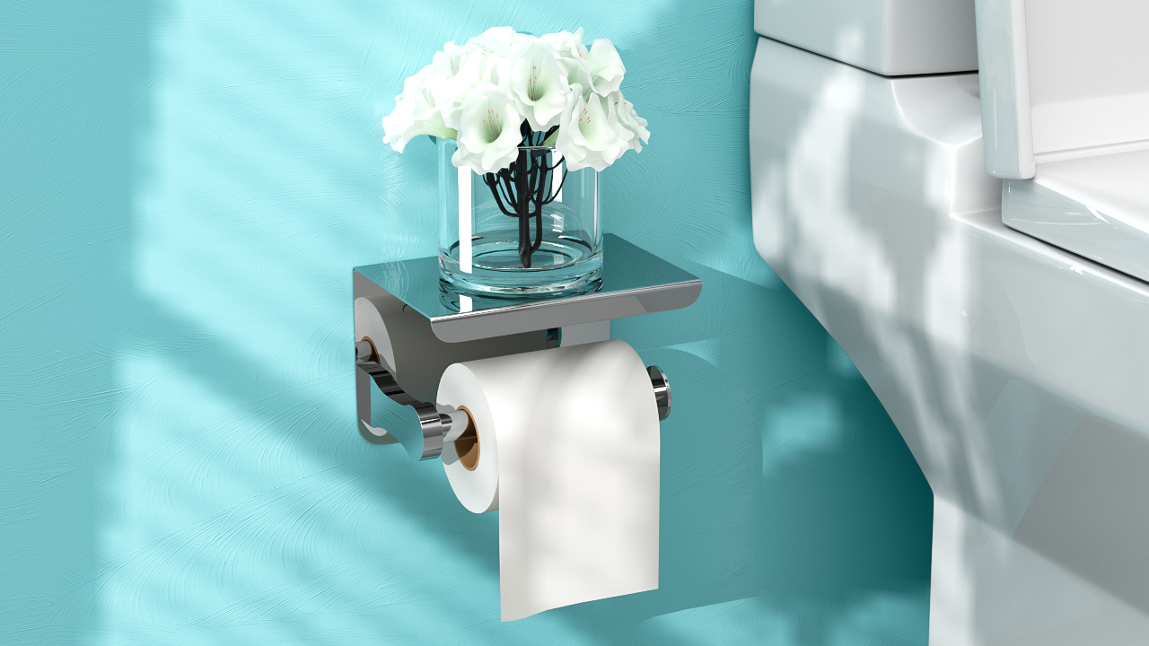 Self Adhesive Toilet Paper Holder