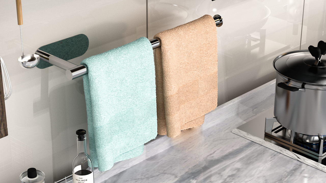 Under Cabinet Paper Towel Holder