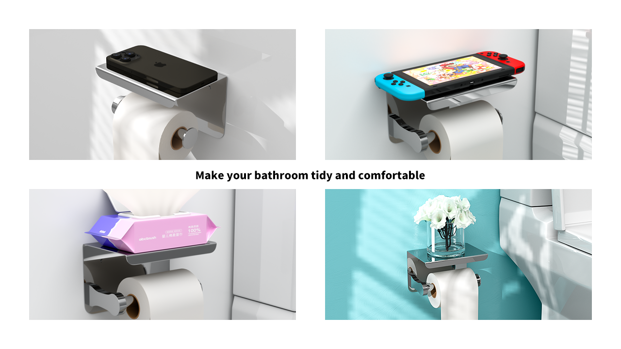 Self Adhesive Toilet Paper Holder