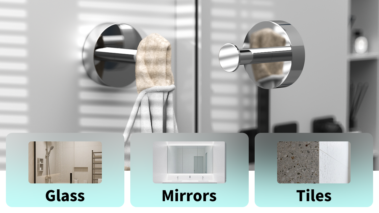 2 pack towel hook + Squeegee