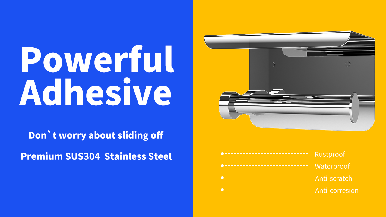 Self Adhesive Toilet Paper Holder