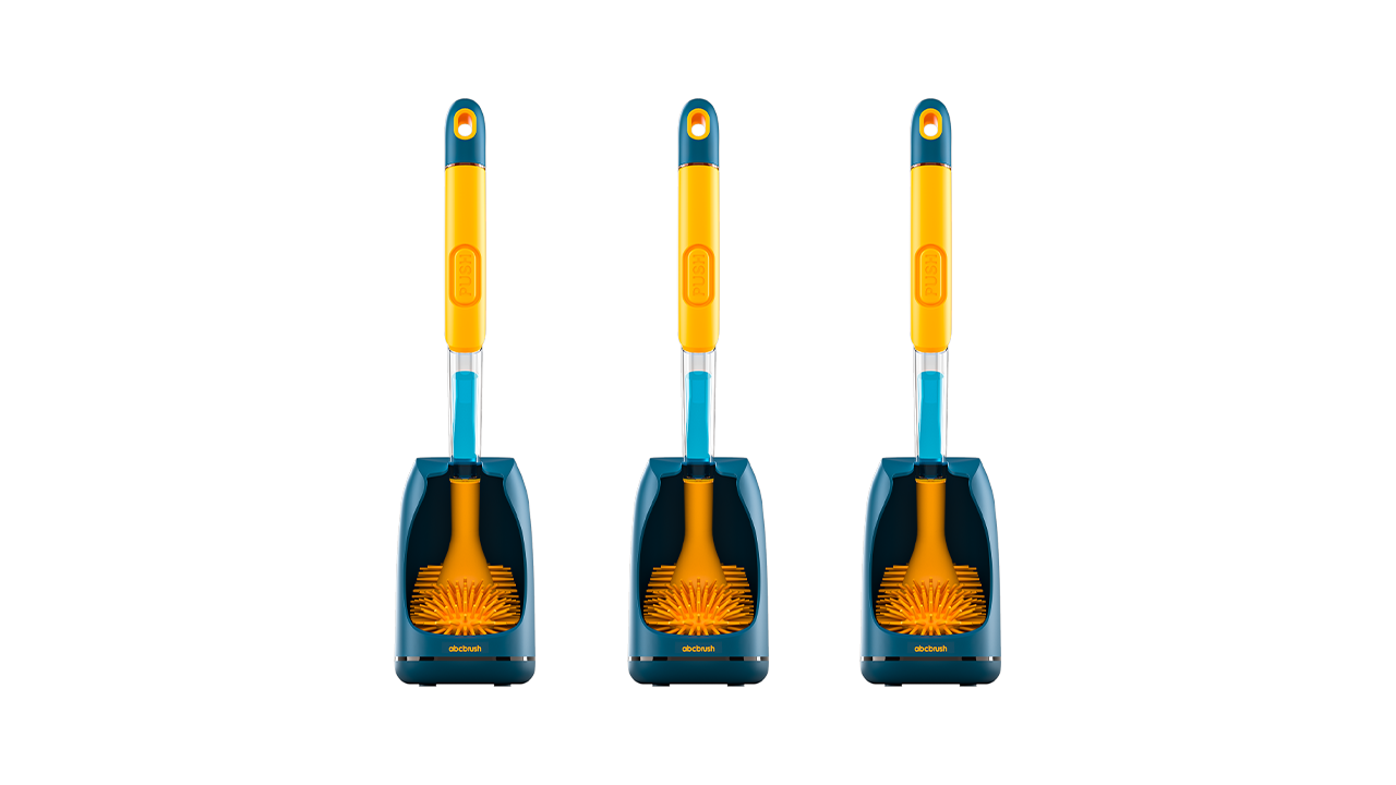 Toilet Brush and Holder Set (3-pack)
